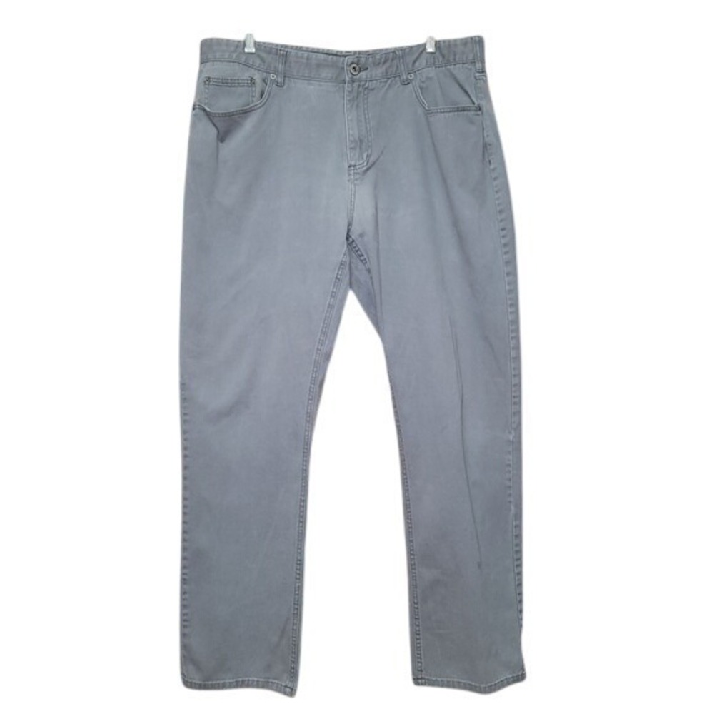 Iron Co pants Men's 38/32 Gray Dress Chino‎ Golf Career Workwear Business Casual